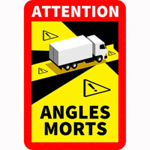 nalepka angles morts mrtvi kot